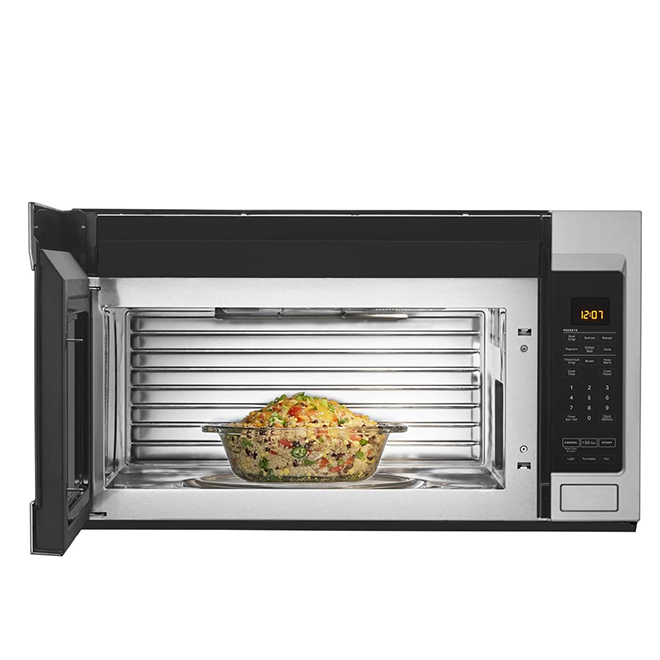 Maytag Over-the-Range Microwave with Dual Crisp Feature - 1.9-cu ft - 950-Watt - Stainless Steel
