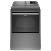 Maytag Electric Dryer - Extra Power Function - 27-in - 7.4-cu ft - Metallic Slate