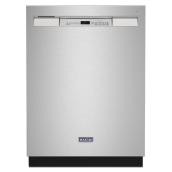 Maytag Built-In PowerBlast Dual Power Filtration Stainless Steel Tub Dishwasher - 50-dB - 24-in - Stainless Steel