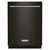 KitchenAid 39-dB Built-In Dishwasher with Hidden Controls - 24-in - Black Stainless Steel