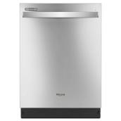 Whirlpool Built-In Dishwasher with Hidden Controls - 24-in - Stainless Steel