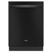 Lave-vaisselle encastré Whirlpool avec commandes dissimulées, 24 po, noir
