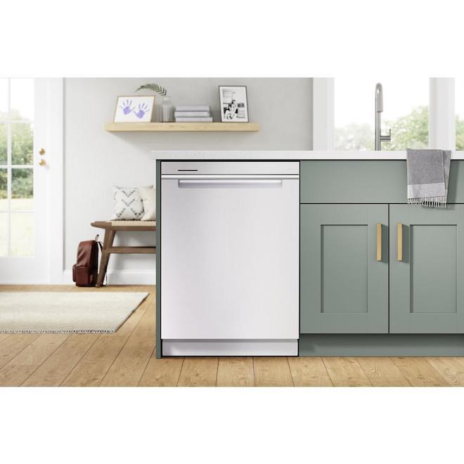 Whirlpool Built-In Dishwasher with 3rd Rack - 24-in - White