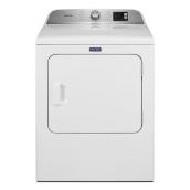 Maytag Electric Dryer with Reversible Door and Moisture Sensing - 7.0 cu. ft. - White