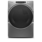 Whirlpool Electric Dryer with Steam Functions - 27-in - 7.4 cu. ft. - Shadow Chrome