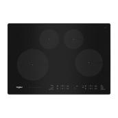 Whirlpool 30-in 4-Element Black Induction Cooktop