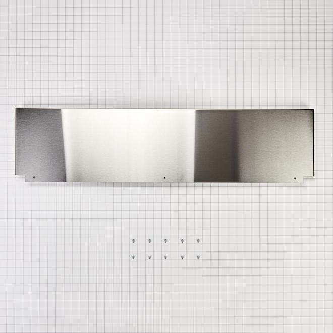 Whirlpool Kitchen Range Stainless Steel Backsplash - 36-in