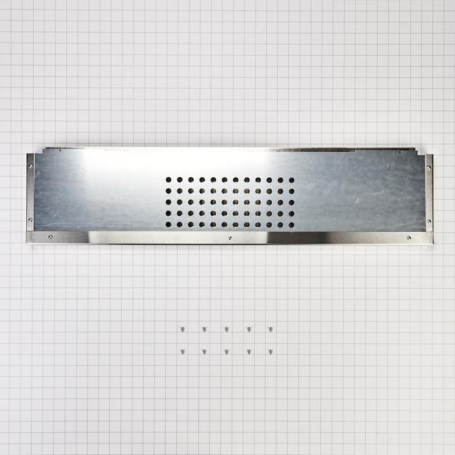 Whirlpool Kitchen Range Stainless Steel Backsplash - 36-in