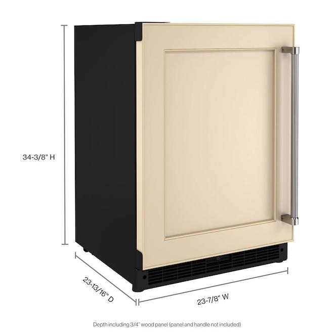 KitchenAid 5-cu ft Panel-Ready Undercounter Refrigerator