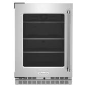 KitchenAid 5.2-cu ft Stainless Steel Left Hand Undercounter Refrigerator