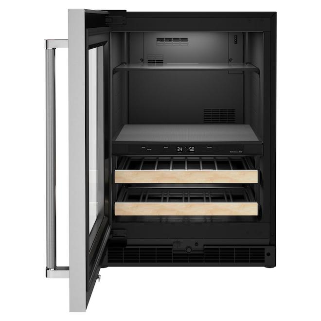 kitchenaid undercounter beverage refrigerator