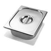 Whirlpool Hot Table Stainless Steel Warmin Pan with Lid - 16.5 x 13.5 x 5.5-in