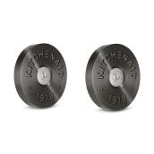 KitchenAid Commercial Style Range Handle Black Medallion Kit - Aluminum - 2/Pack