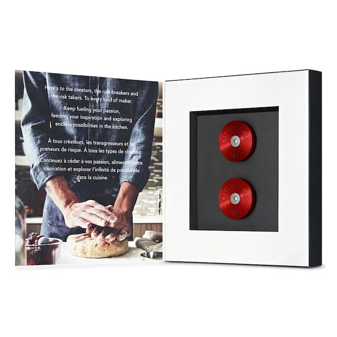 KitchenAid® Commercial-Style Range Handle Medallion Kit W11368841RE | RONA