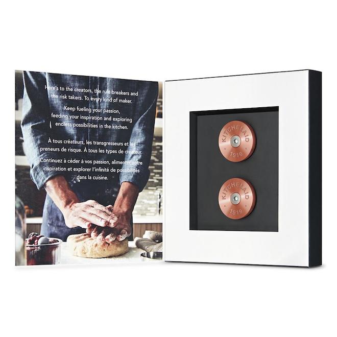 KitchenAid® CommercialStyle Range Handle Medallion Kit W11368841CF RONA