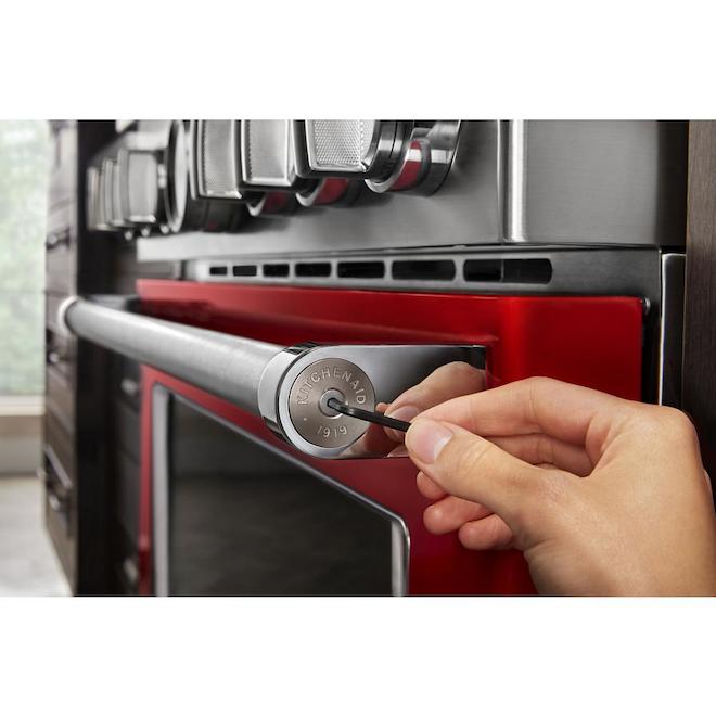 KitchenAid® Commercial-Style Range Handle Medallion Kit W11368841BN | RONA