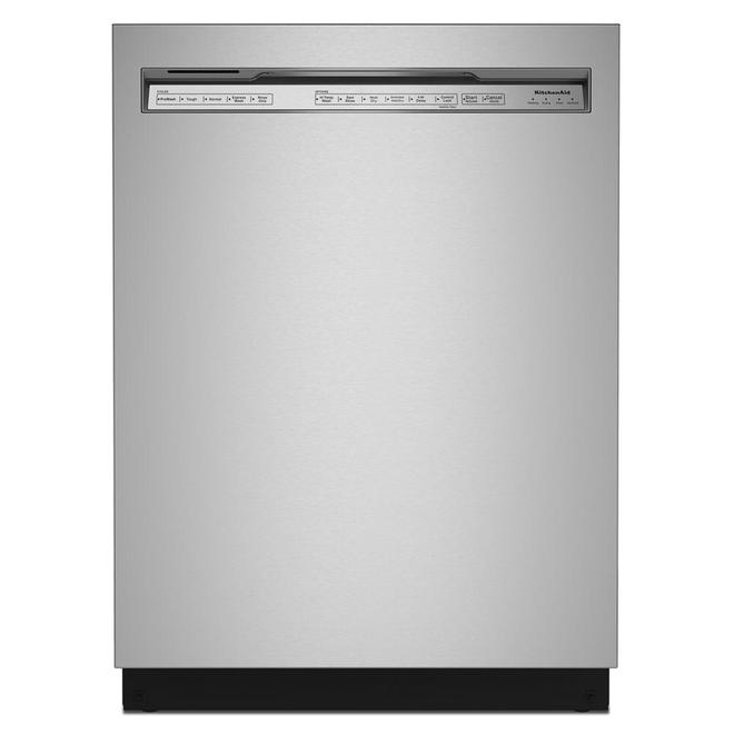 KitchenAid 24-In 47 dBA Built-in Dishwasher Smudge-Free Stainless Steel