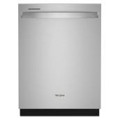 Whirlpool 24-In 50 dB Built-In Dishwasher with Filtration Hidden Controls Smudge-Free Stainless Steel