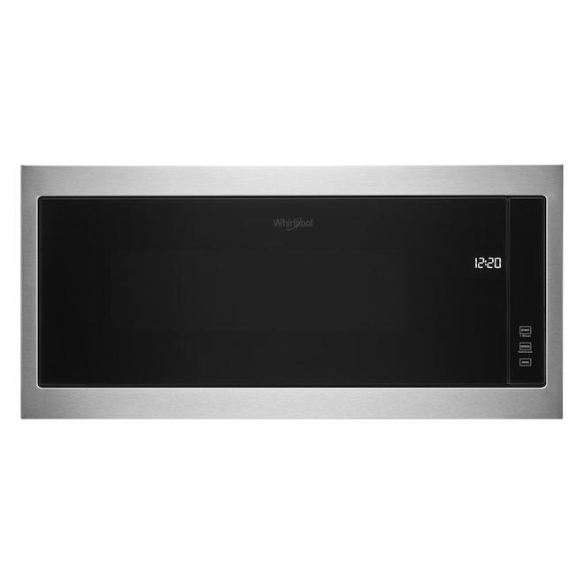 Whirlpool 1.1-cu. ft. Built-in Microwave with Slim Trim Kit - Stainless Steel