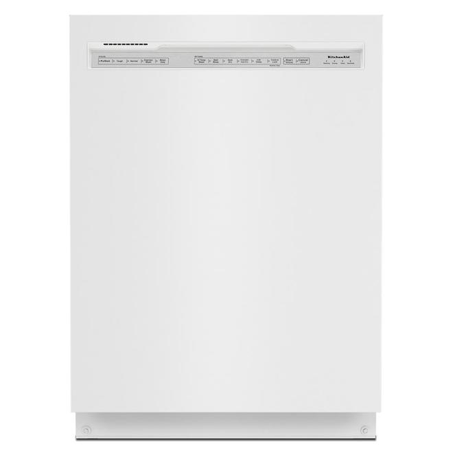 KitchenAid 24-in Built-In Dishwasher - 47 dB - Water Filtration - White