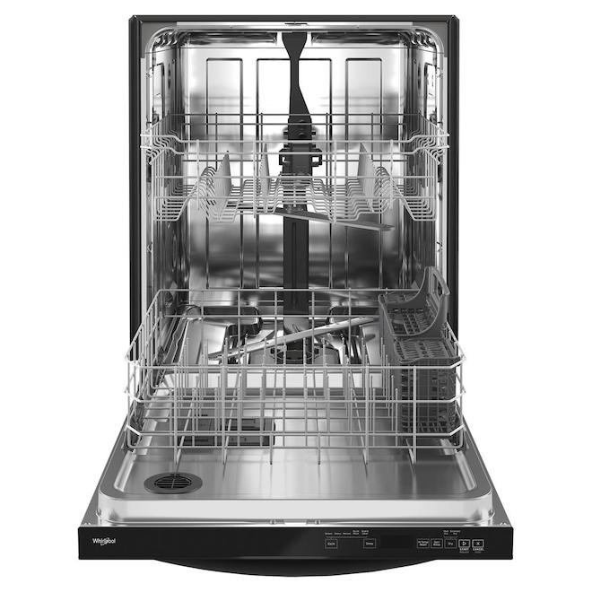 Whirlpool 24-in Built-In Dishwasher - 50 dB - Water Filtration - Black