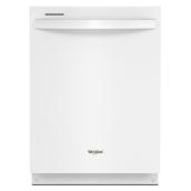 Whirlpool Built-In White Dishwasher with Tall Top Rack