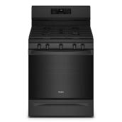 Whirlpool Black 5.0-cu ft 5-in-1 Freestanding Gas Range