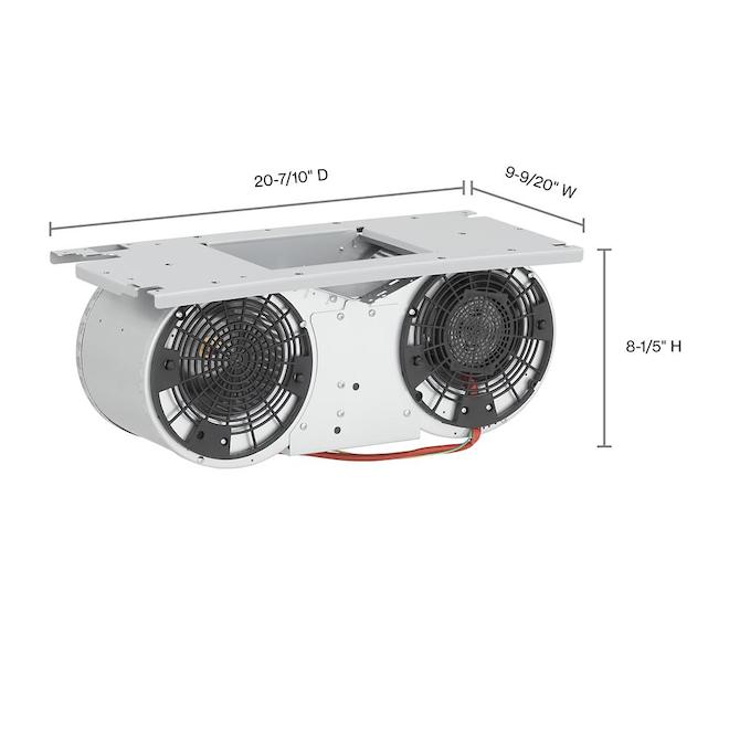 Whirlpool Commercial Hood Internal Blower - Stainless Steel - 1170 CFM