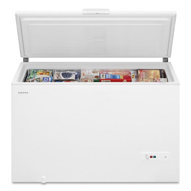 Amana Chest Freezer 16-cu.ft. Convertible - White