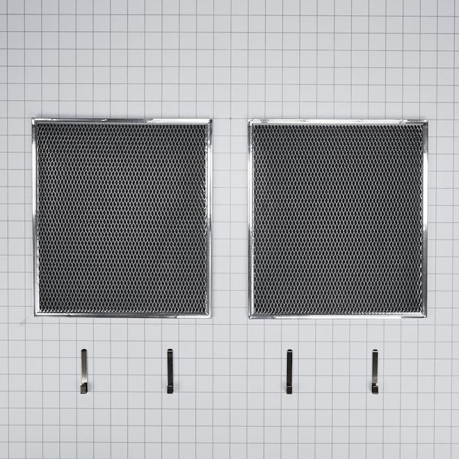 Whirlpool 24in Range Hood Universal Charcoal Filter Set W10905733 RONA