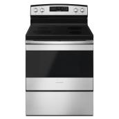 Amana Electric Range 30-in with Self-Clean Option Stainless Steel