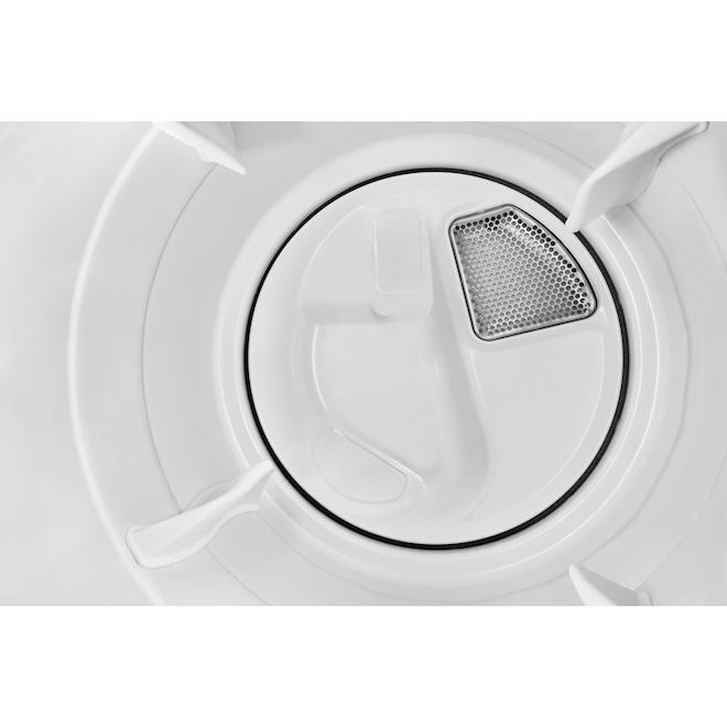 Whirlpool 7.4-Ft³ Vented Closet-Depth Electric Dryer Wrinkle Shield White ENERGY STAR®