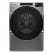 Whirlpool 5.2-cu ft Front Load Washer - Quick Wash Cycle - Shadow Chrome