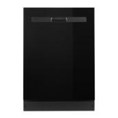 Whirlpool 55 dBA Filtration Built-in Dishwasher with Adjustable Upper Rack - Black 24-in