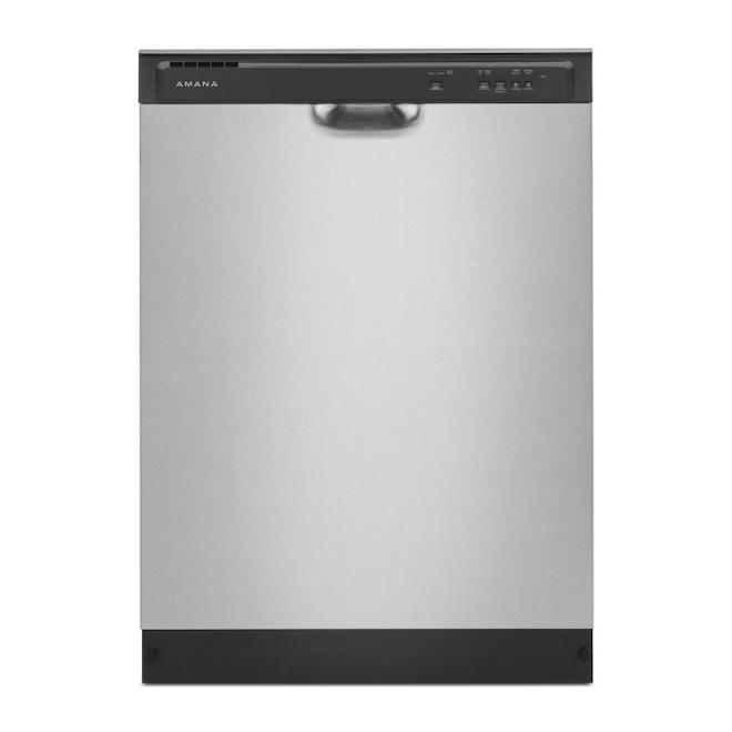 Whirlpool 59 dBA Filtration Built-in Dishwasher with Triple Filter - Stainless Steel 24-in