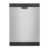 Whirlpool 59 dBA Filtration Built-in Dishwasher with Triple Filter - Stainless Steel 24-in