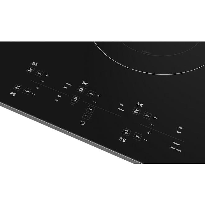KitchenAid 30-in - 5 Elements - Stainless Steel Induction Cooktop (Common:36-in; Actual: 29.56-in)
