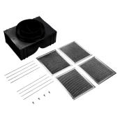 Whirlpool Aluminum Range Hood Recirculation Kit - Black