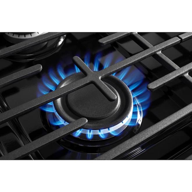 Whirlpool Stainless Steel Freestanding Gas Range 5cu ft Self