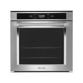 KitchenAid Stainless Steel Single Wall Convection Oven - 24-in