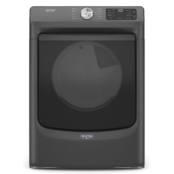 Sécheuse électrique Maytag, cycle de séchage rapide, 7,3 pi³, noire