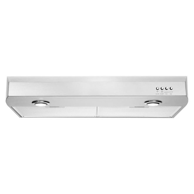 Whirlpool 30-in Undercabinet Range Hood (Stainless Steel) WVU7130JS | RONA