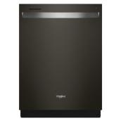 Whirlpool Built-In Dishwasher with Third Rack and Large Capacity (Fingerprint Resistant Black Stainless)