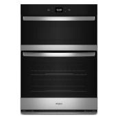 Whirlpool 27-in Black Smart Built-in Wall Oven and Microwave - Fan Convection - Air Fry