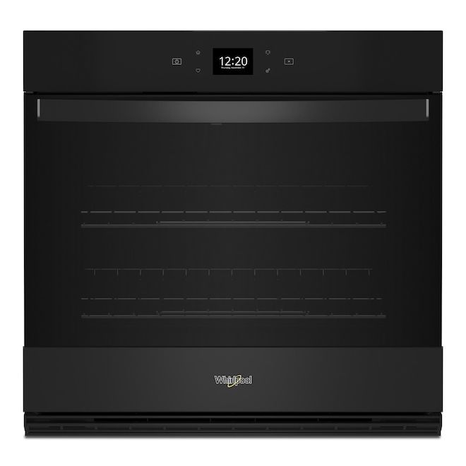 Whirlpool 27-in Smart Electric Single Wall Oven - Black - 4.3-ft³