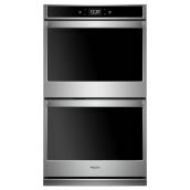 Whirlpool 27-In Electric Double Wall Convection Oven in Stainless Steel