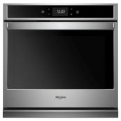Whirlpool 27-in Stainless Steel Self-Cleaning Wall Electric Convection Oven