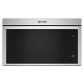 Maytag 30-In Smudge-Free Stainless Steel 1.1-Ft³ Recirculating Vent Over-the-Range Microwave Oven