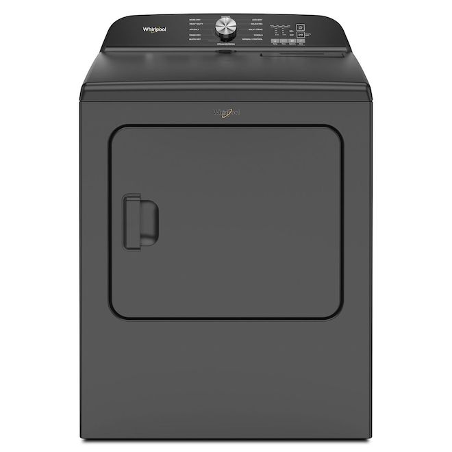 Whirlpool 7-ft³ Volcano Black Electric Dryer