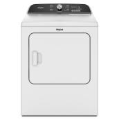 Whirlpool 7-ft³ White Electric Dryer